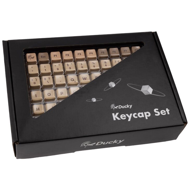 Ducky Boba Keycap Set, PBT, Dye-Sub - MDA image number 1