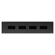 TRYX CONNEC interner USB-2.0-Hub, 4x 9-Pin, magnetische Montage - schwarz image number null