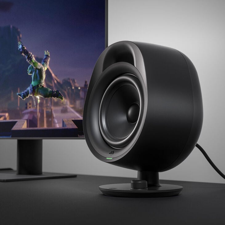 SteelSeries Arena 3 Gaming Speakers - black image number 4