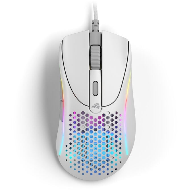 Glorious Model D 2 Gaming-Maus - wei&szlig; image number 3