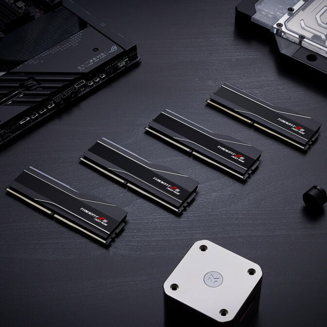 G.Skill Trident Z5 Neo RGB DDR5-6400 RAM, CL32, EXPO  - 48 GB Dual-Kit, black image number 6