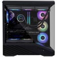 Lian Li Vector V100 PC Case, Midi Tower, ATX, RGB, Tempered Glass - Black image number null