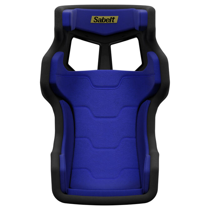 Sabelt SRX-1 Simracing-Rennsitz, Glasfaser-Schale, gepolstert - royal blue image number 2