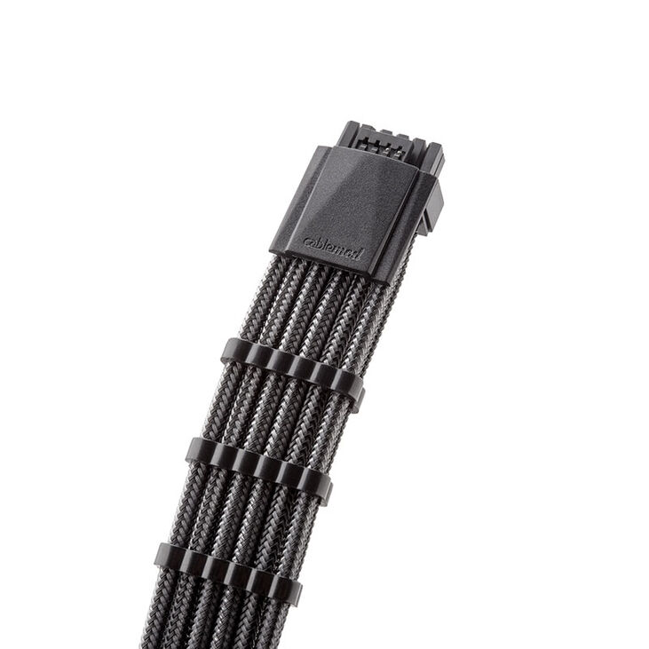 Cablemod PRO ModMesh RT 12VHPWR auf 3x PCI-e Kabel für ASUS/Seasonic/Phanteks - 60cm, carbon image number 1
