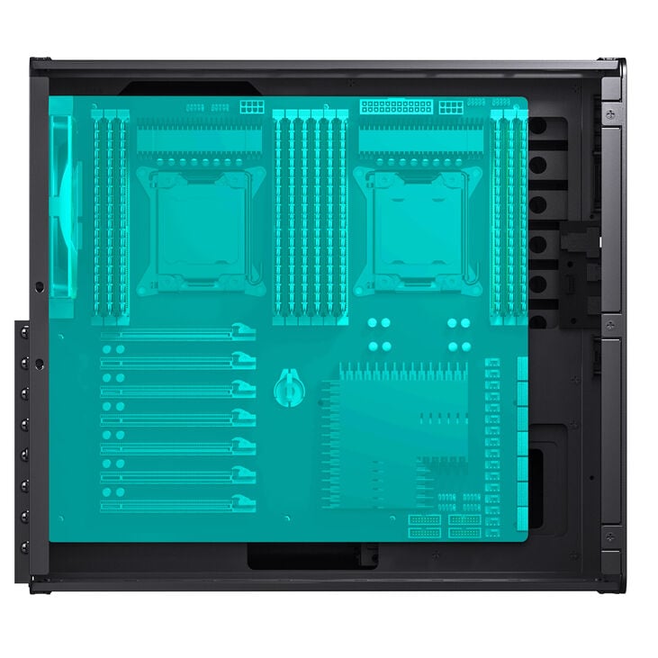 Jonsbo N5 NAS case, E-ATX - black image number 19