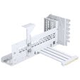 Phanteks Premium PCIe Gen 5 Vertical GPU Bracket, DRGB, with PCIe 5.0 Riser Cable - 220mm, white image number null
