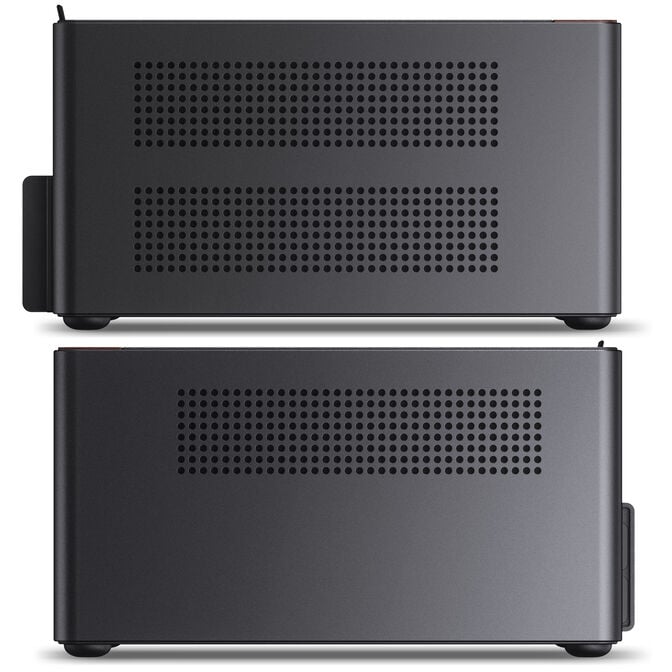 Jonsbo NV10 PC case, mini case, ITX - black image number 11