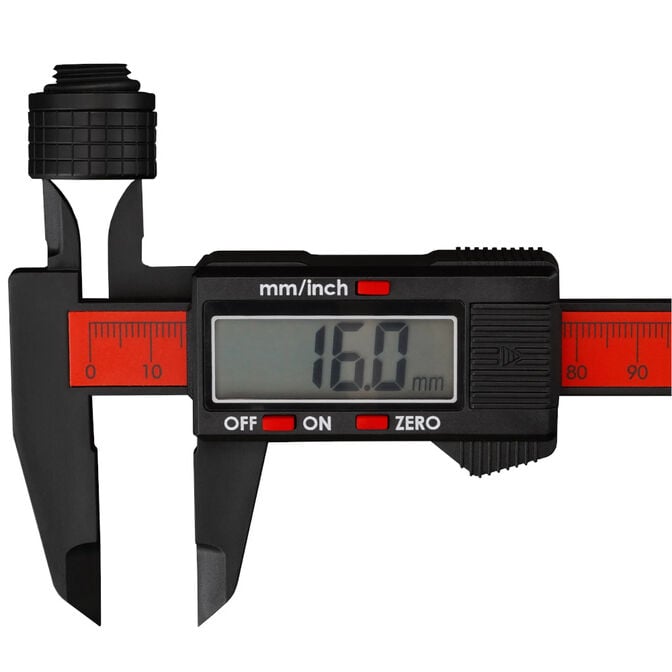 Thermal Grizzly TG Caliper Digitaler Messschieber, 150 mm, IP54, ABS - schwarz image number 2