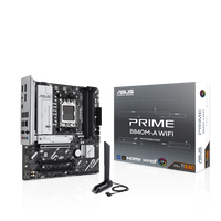 ASUS PRIME B840M-A WiFi motherboard, AM5 socket, AMD B840, Micro-ATX, DDR5