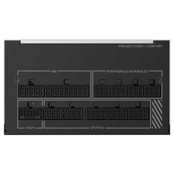 Montech Century II 80 PLUS Gold Netzteil, vollmodular, ATX 3.1, PCIe 5.1 - 1.200 Watt image number 4