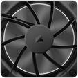 Corsair RS Series 120, PWM L&uuml;fter 3er Pack  - 120 mm, schwarz image number null