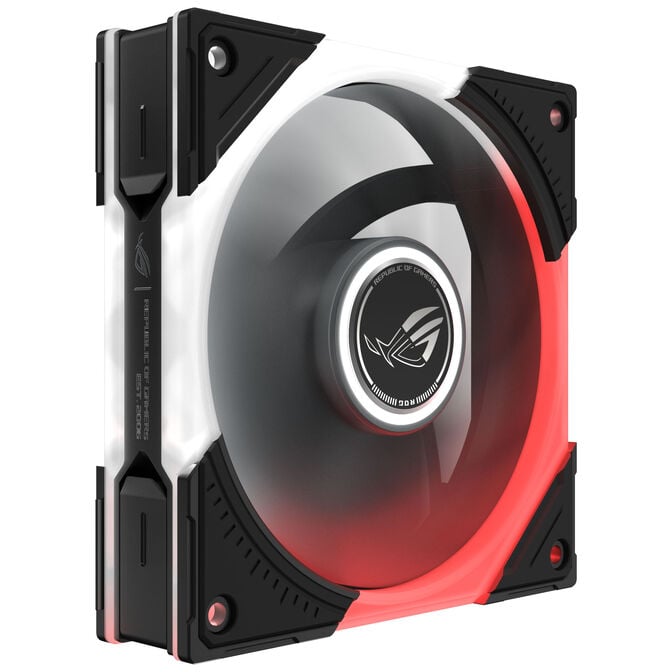ASUS ROG Eurux GR120 ARGB PWM Fan - Reverse Blade, 3-Pack, black image number 7