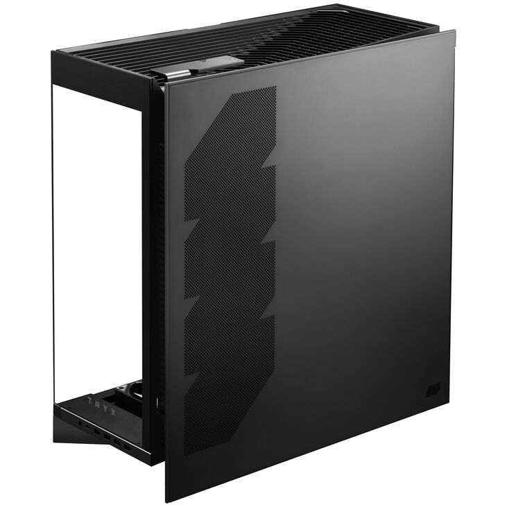 TRYX LUCA L70 PC-Gehäuse, Midi-Tower, E-ATX, Tempered Glass - schwarz image number 2