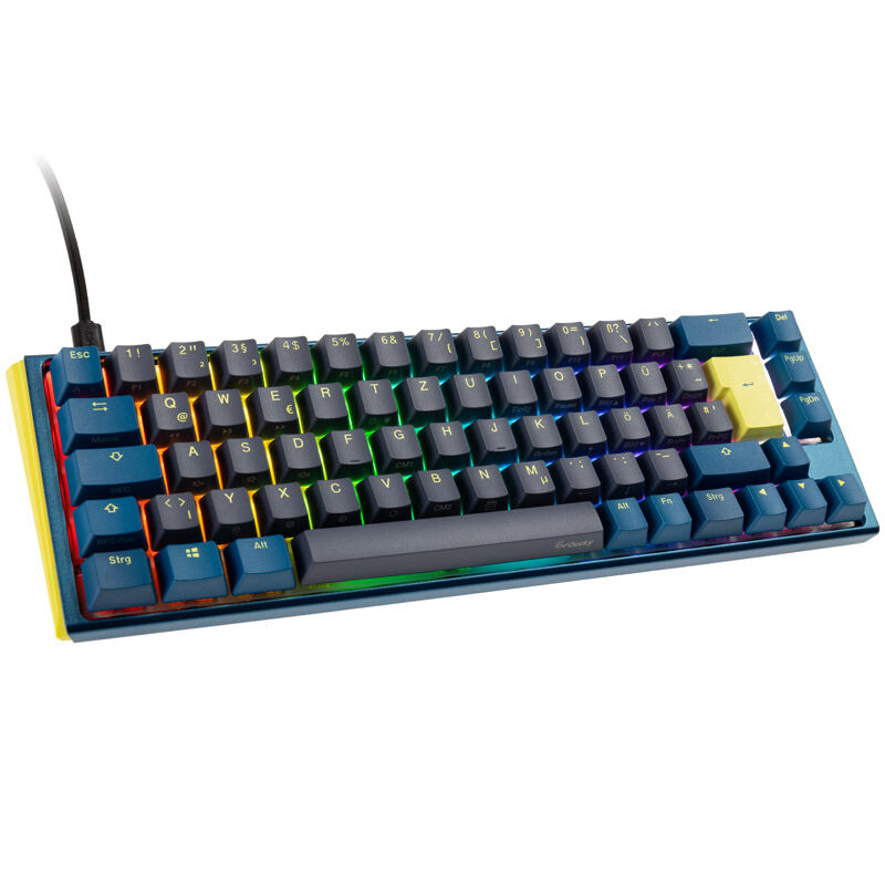 Ducky One 3 Daybreak SF Gaming Tastatur, RGB LED - MX-Clear