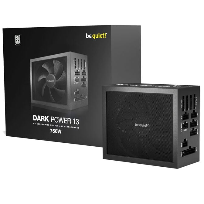 be quiet! Dark Power 13 Power Supply 80 PLUS Titanium, ATX 3.0, PCIe 5.0 - 750 Watts image number 6
