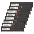 V-Color R-DIMM DDR5-5600 RAM, CL52, JEDEC - 512 GB Octa-Kit, black image number null