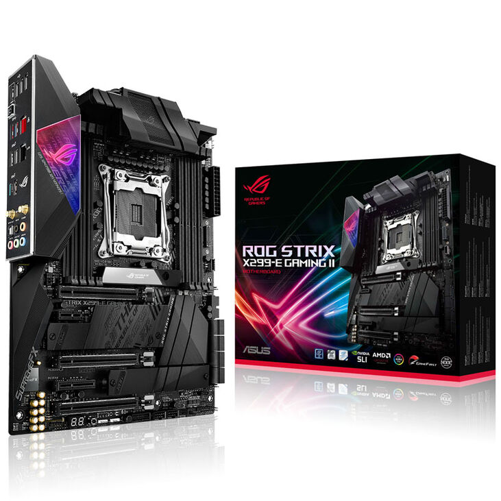 ASUS ROG Strix X299-E Gaming II, Intel X299 Mainboard - Sockel 2066 image number 0