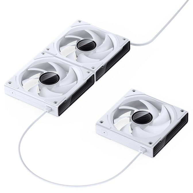 Jonsbo ZK-120W 3er-Pack, Geh&auml;use-L&uuml;fter, RGB - wei&szlig; image number 10