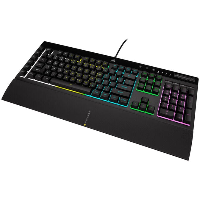 Corsair K55 RGB PRO Gaming Tastatur, RGB LED - schwarz image number 2