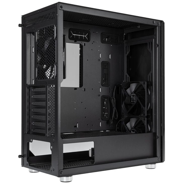Seasonic Arch Q503 Midi Tower + CONNECT DGC-650 Gold Netzteil - schwarz image number 5