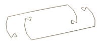 Prolimatech Megahalems fan clips 120 mm x 25 mm