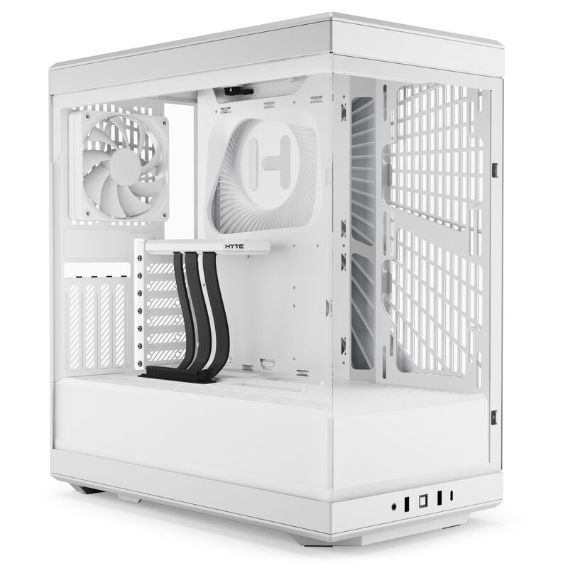 Hyte Y40 Midi-Tower, Tempered Glass - Snow White Image