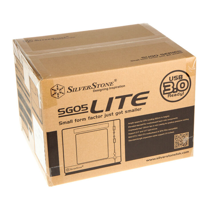 SilverStone SST-SG05BB-Lite Sugo USB 3.0 - schwarz image number 7