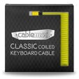 CableMod Classic Coiled Keyboard Cable USB-C zu USB Typ A, Dominator Yellow - 150cm image number null