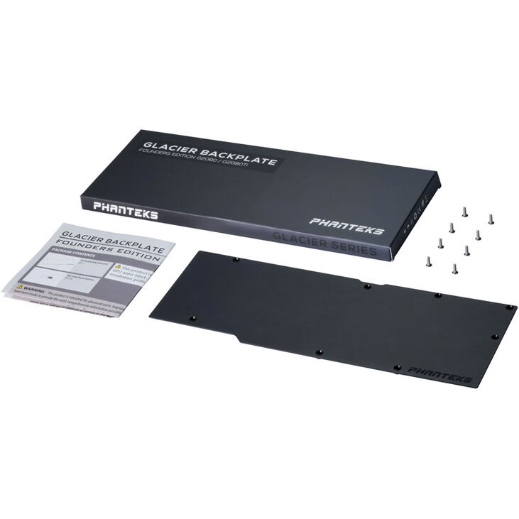 PHANTEKS RTX 2080/2080 Ti Founders Edition Backplate - schwarz image number 2