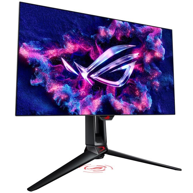 ASUS ROG Swift OLED PG27AQDP, 26,5 Zoll Gaming Monitor, 480Hz, OLED, G-SYNC Compatible image number 1