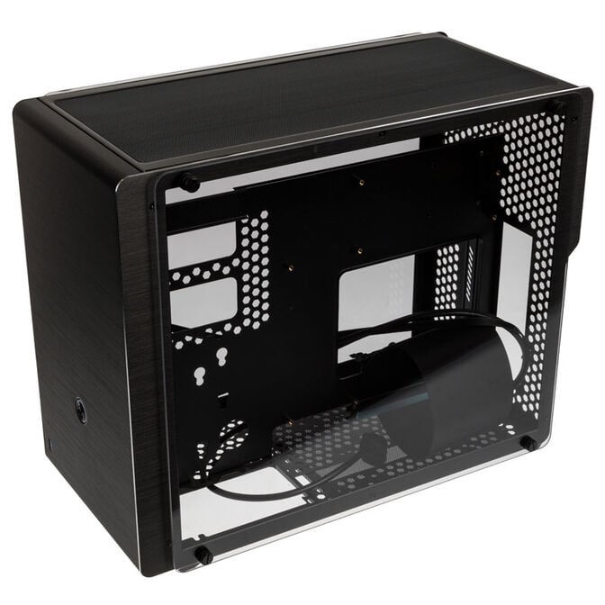 Raijintek Ophion M Evo TGS Micro-ATX Geh&auml;use, Tempered Glass - schwarz image number 2