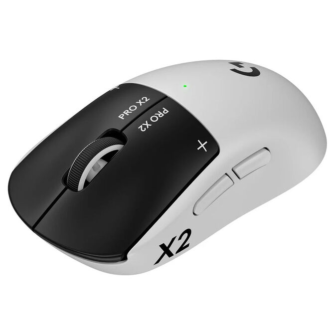 Logitech G Pro X2 Superstrike Lightspeed kabellose Gaming-Maus - schwarz/wei&szlig; image number 1