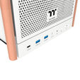 Thermaltake S370 WS PC Case, Mid-Tower, E-ATX, Tempered Glass - white image number null