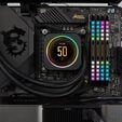 Corsair Dominator Platinum RGB DDR5-6400 RAM, CL32, XMP - 64GB Quad-Kit, schwarz image number null
