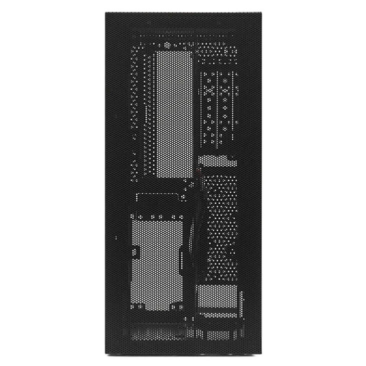 Ssupd Meshrom S V2 PCIe 5.0 PC Gehäuse, Mini-Tower, Mini-ITX Gehäuse - schwarz image number 2