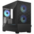 Fractal Design Pop Mini Air RGB Clear Tint Micro-ATX-Geh&auml;use, Tempered Glass - schwarz image number null