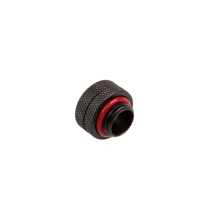 Bitspower Multi-Link Adapter Anschluss gerade G1/4 Zoll AG auf 12mm AD Hardtube - carbon schwarz image number 1