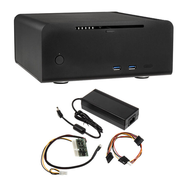 Streacom ST-FC8B Optical HTPC + ST-NANO160 passive power supply image number 0
