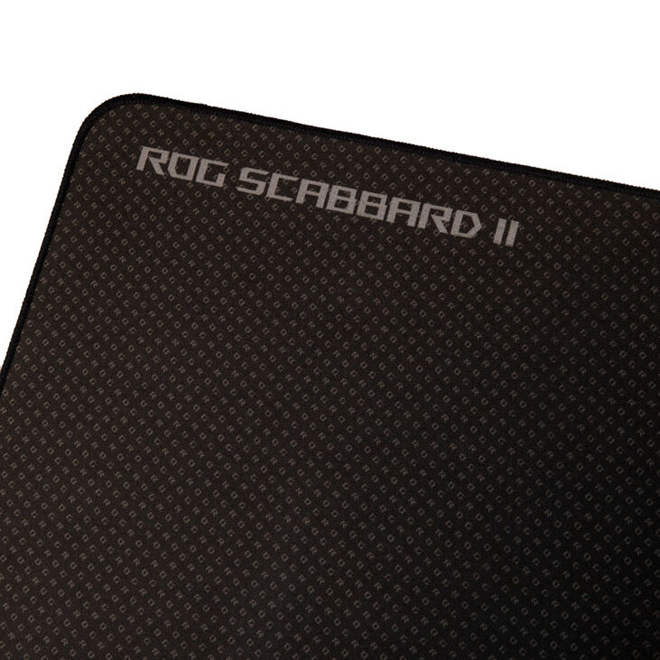 ASUS ROG Scabbard II Gaming Mouse Pad - black/red image number 4