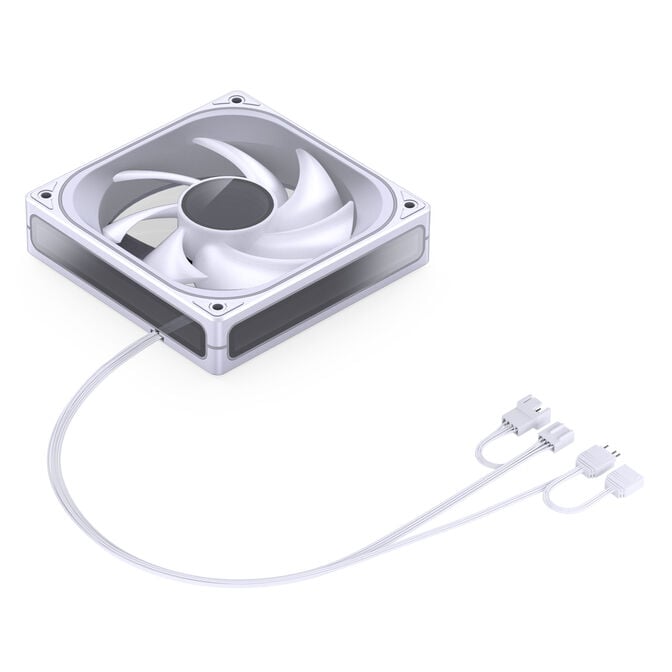 Jonsbo ZA-120 Fan, PWM, ARGB - 120mm, white image number 9