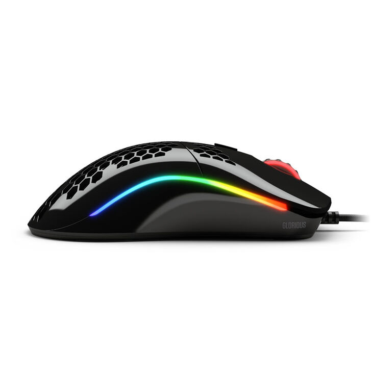 Glorious Model O- Gaming-Maus - schwarz, glossy image number 4
