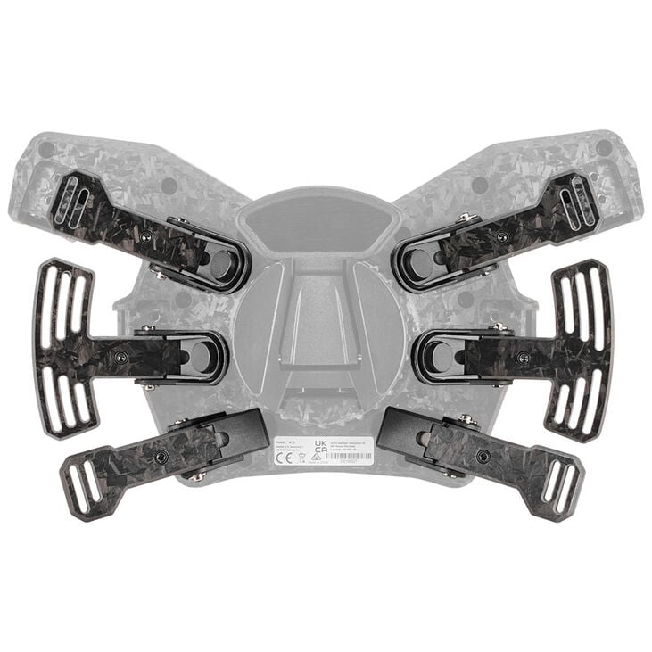 Asetek SimSports Carbon Paddle Shifter Kit - Black image number 2
