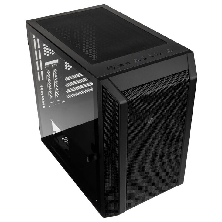 Kolink Citadel Mesh Micro-ATX case - black image number 1