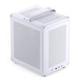 Jonsbo C6-ITX PC Case, Mini Tower, ITX, with Carry Handle - White image number null