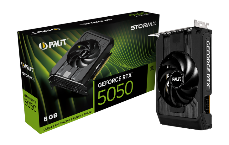 Palit GeForce RTX 5050 StormX , 8192 MB GDDR6 image number 0
