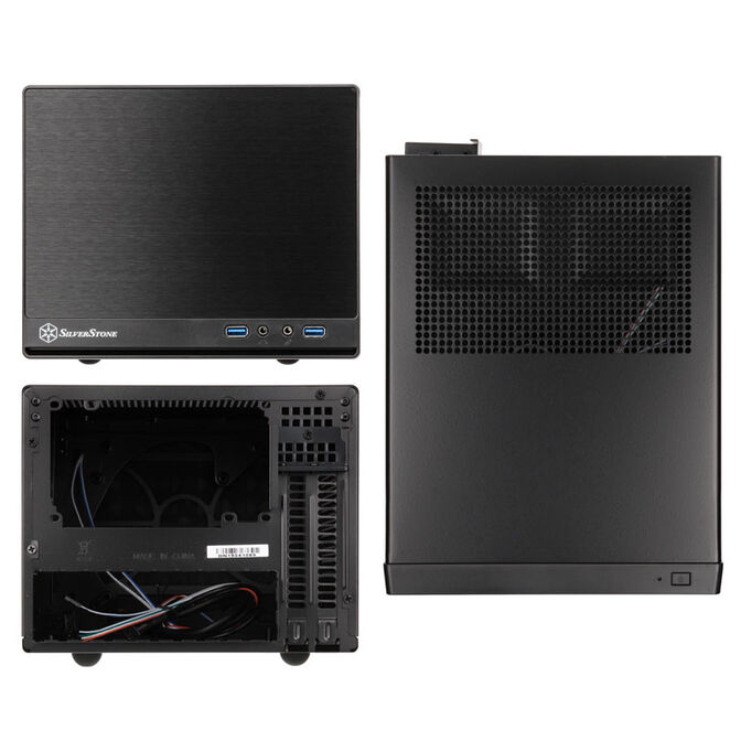 SilverStone SST-SG13B-Q Sugo USB3.0 - schwarz image number 1
