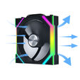 Lian Li UNI FAN SL Wireless ARGB PWM L&uuml;fter - 120 mm, schwarz image number null