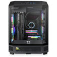 Thermaltake The Tower 600 PC Case, Mid Tower, ATX, Tempered Glass &ndash; includes 2x 140mm Fans, Black image number null