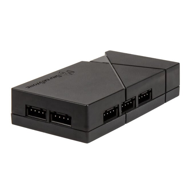 SilverStone SST-LSB01 RGB-LED-Hub + 2x LED-Streifen - schwarz image number 1