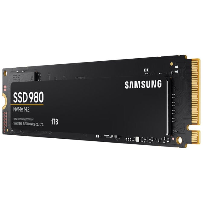 Samsung 980 NVMe SSD, PCIe 3.0 M.2 Typ 2280 - 1 TB image number 2